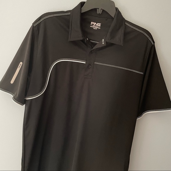 PING Performance Golf Polo - Black - Picture 2 of 10